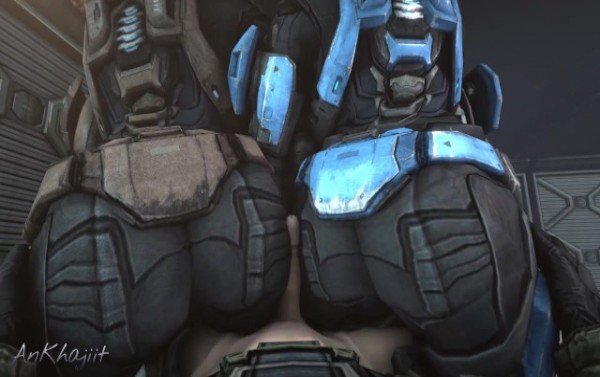 No Staring! (Halo Reach Kat Anal SFM Animation)